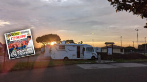 Area de Autocaravanas · Villeneuve de Marsan · Francia · Latidos Viajeros