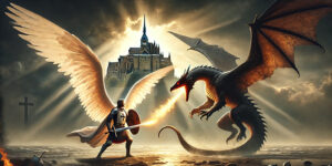 Mont Saint Michel · Dragón · Francia · Latidos Viajeros