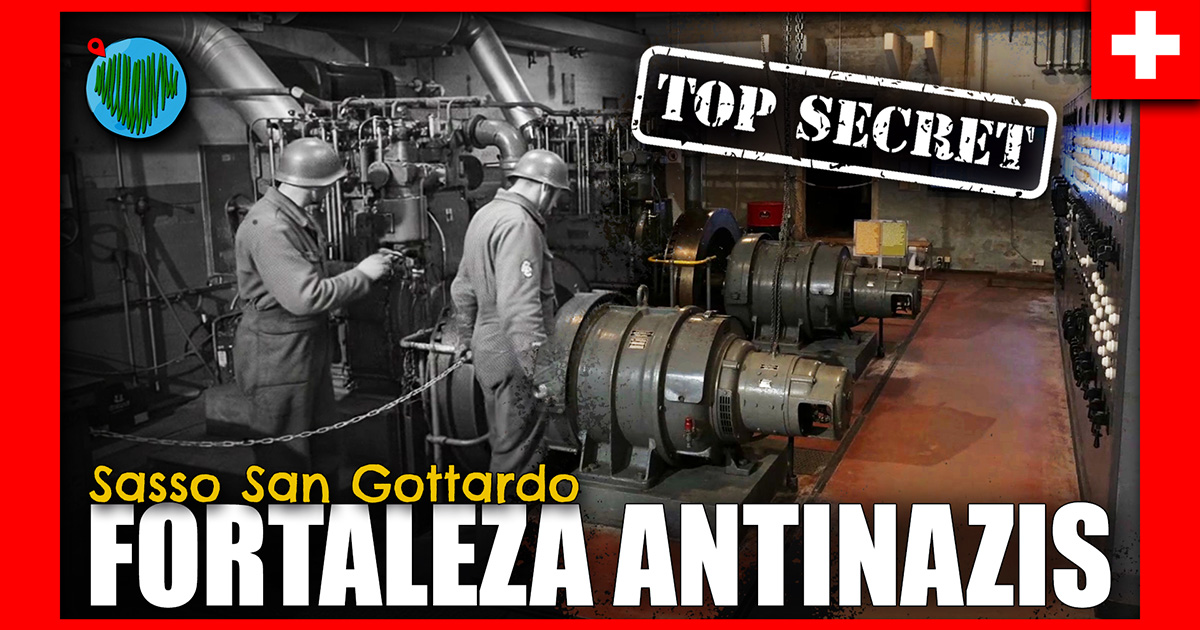 🇨🇭 Sasso San Gottardo: FORTALEZA ULTRASECRETA en los Alpes